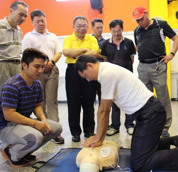108年度常見意外傷害處置及心肺復甦術及AED操作訓練